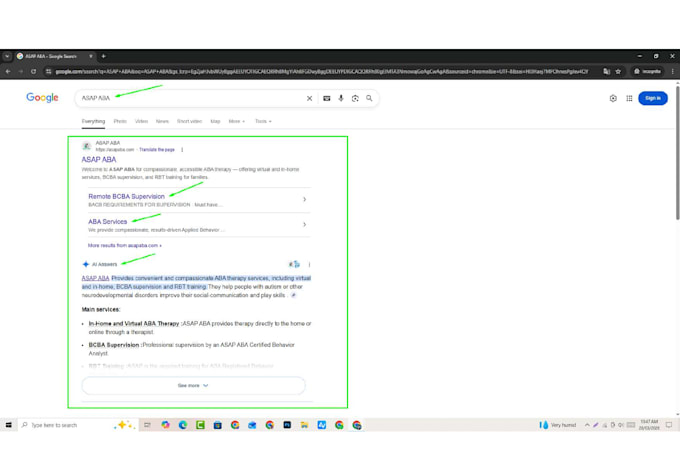 do local website seo with aeo, geo and aio for google and ai search ranking